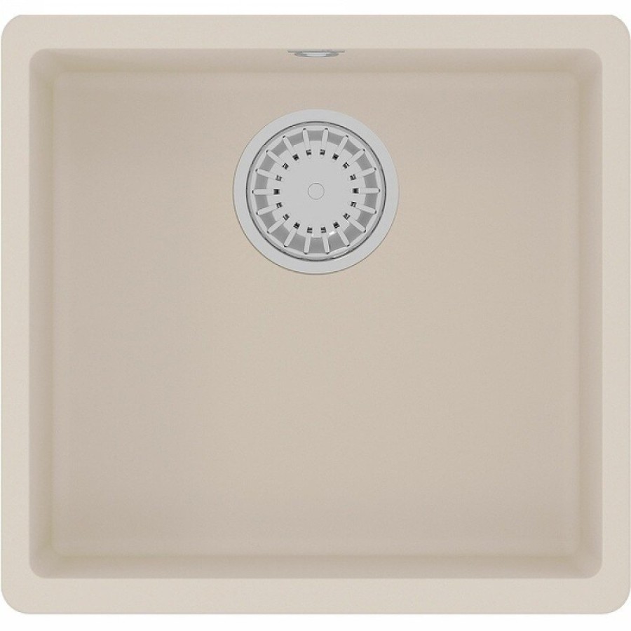Кухонная мойка Lemark Sinara 440-U 9910072, 44 см, искусственный камень, цвет шампань