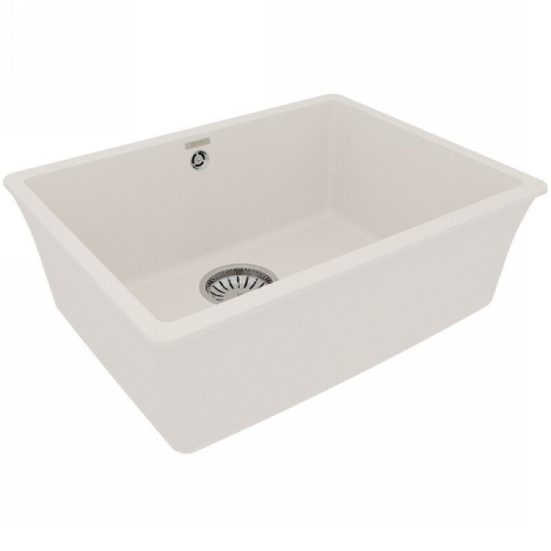 Кухонная мойка Lemark Sinara 540-U 9910076, 54 см, искусственный камень, цвет жасмин