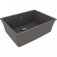Кухонная мойка Lemark Sinara 540-U 9910077, 54 см, искусственный камень, серый шелк