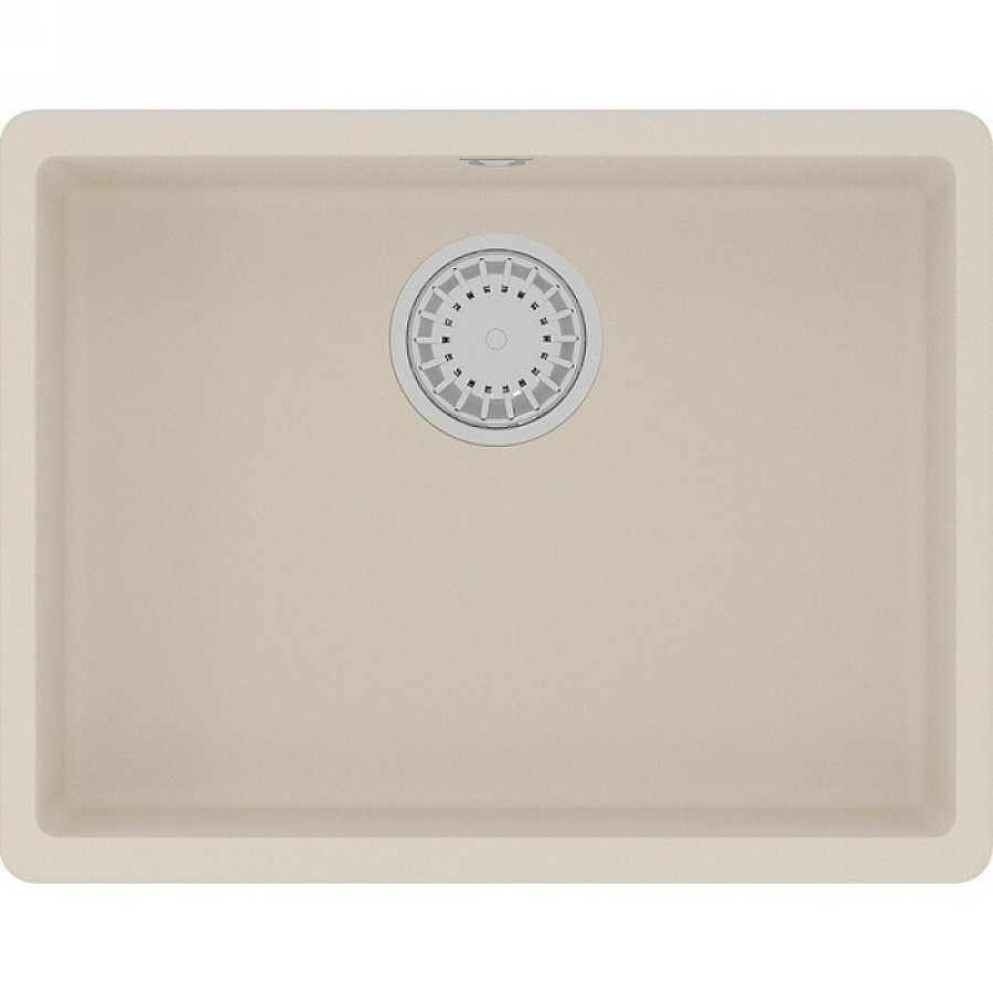Кухонная мойка Lemark Sinara 540-U 9910078, 54 см, искусственный камень, шампань