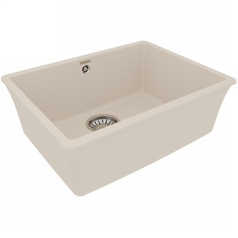Кухонная мойка Lemark Sinara 540-U 9910078, 54 см, искусственный камень, шампань