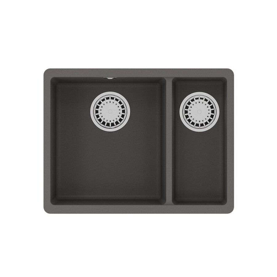 Кухонная мойка Lemark Sinara 9910083 550.2-U, 55 см, цвет серый шелк