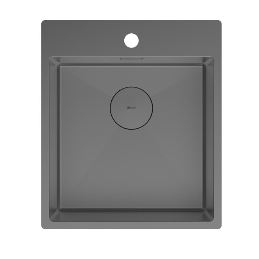 Кухонная мойка Lemark Janga 440 9936103, 44 см, PVD-покрытие, нержавеющая сталь, графит