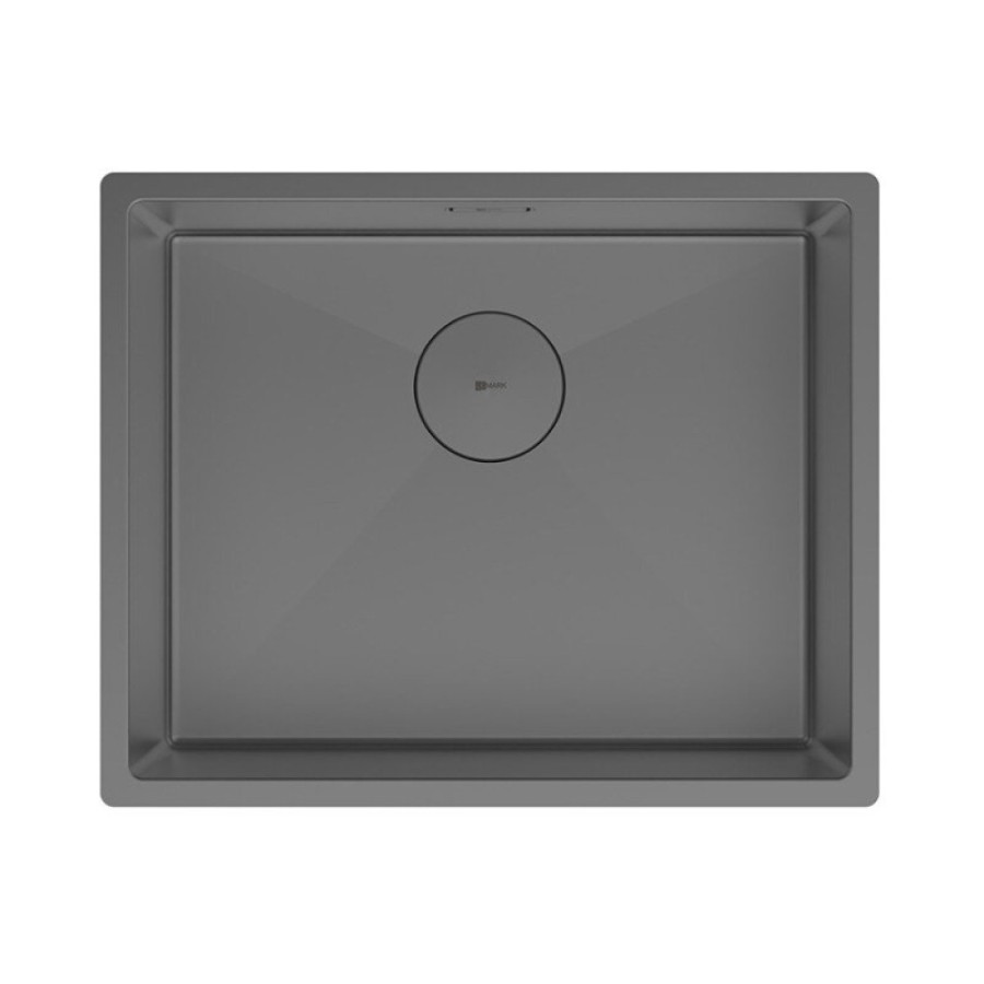 Кухонная мойка Lemark Olanga 540 9936127, 54 см, нержавеющая сталь, PVD-nano покрытие, графит