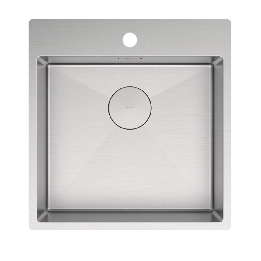 Кухонная мойка Lemark Janga 490 9937105, 49 см, нержавеющая сталь