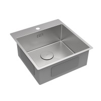 Кухонная мойка Lemark Janga 490 9937105, 49 см, нержавеющая сталь