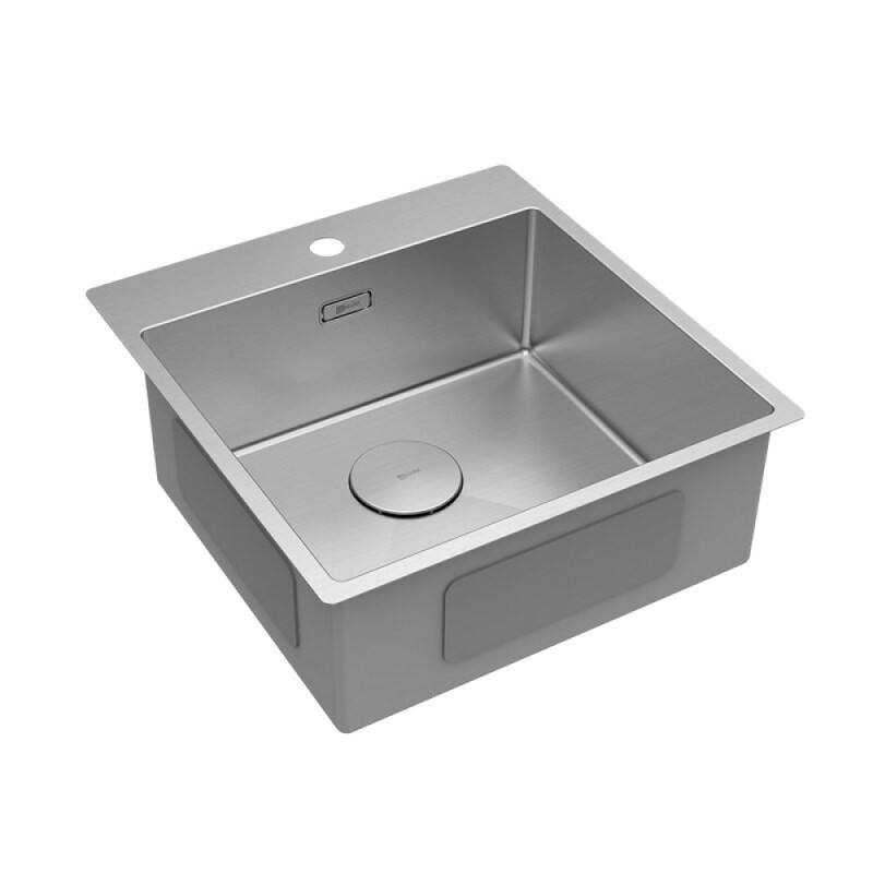 Кухонная мойка Lemark Janga 490 9937105, 49 см, нержавеющая сталь
