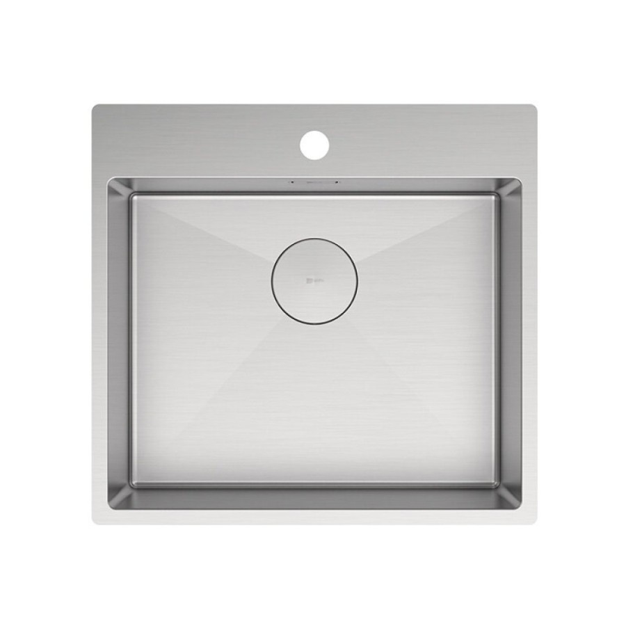 Кухонная мойка Lemark Janga 540 9937109, 54 см, нержавеющая сталь