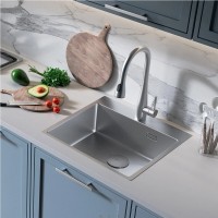 Кухонная мойка Lemark Janga 540 9937109, 54 см, нержавеющая сталь