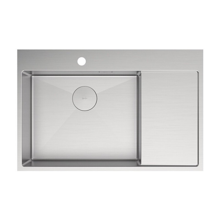 Кухонная мойка Lemark Kezadra 780L/P 9937149/9937153, 78 см, левая/правая, нержавеющая сталь