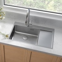Кухонная мойка Lemark Kezadra 780L/P 9937149/9937153, 78 см, левая/правая, нержавеющая сталь