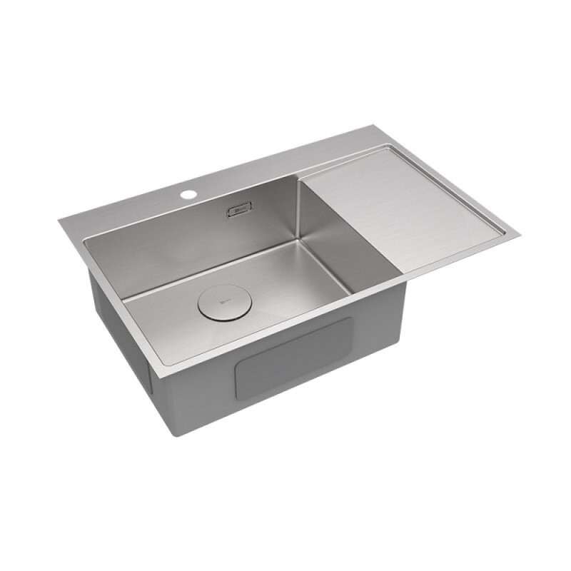 Кухонная мойка Lemark Kezadra 780L/P 9937149/9937153, 78 см, левая/правая, нержавеющая сталь