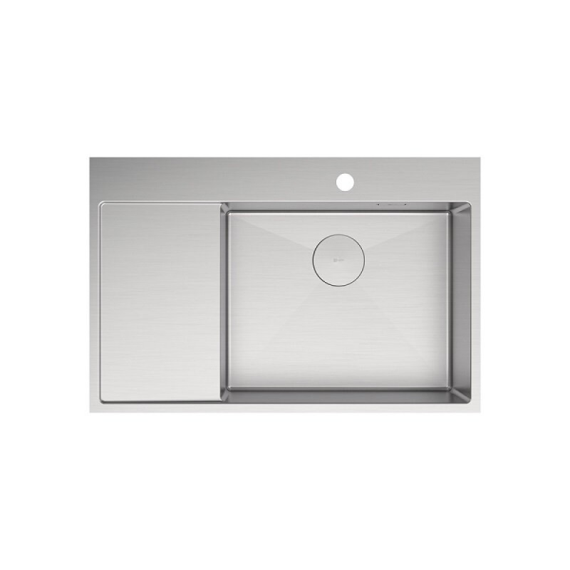 Кухонная мойка Lemark Kezadra 780L/P 9937149/9937153, 78 см, левая/правая, нержавеющая сталь