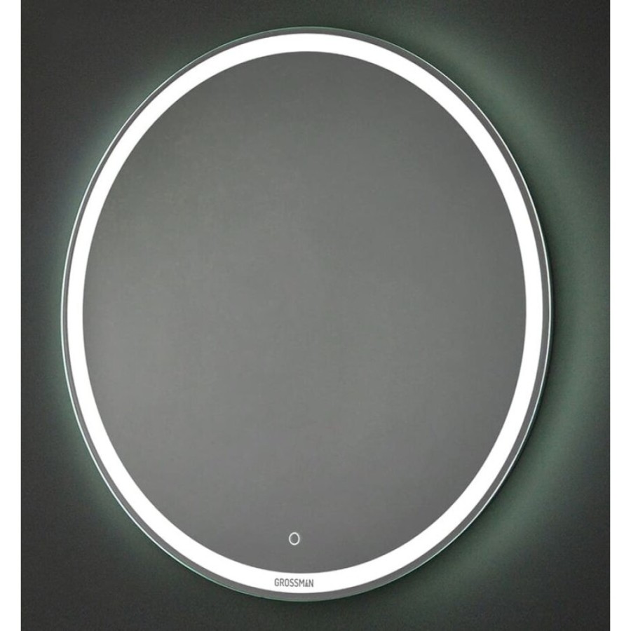 Зеркало Grossman Cosmo 9D770 77 x 77 см с подсветкой, сенсорный выключатель