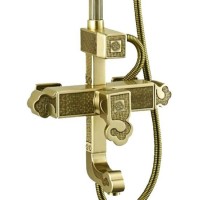 Душевая система ZorG Antic A 10150 BR, с изливом, античная бронза