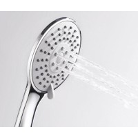 Душевая лейка WasserKRAFT A002, 3 режима, хром, 8.5 см