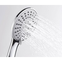 Душевая лейка WasserKRAFT A002, 3 режима, хром, 8.5 см