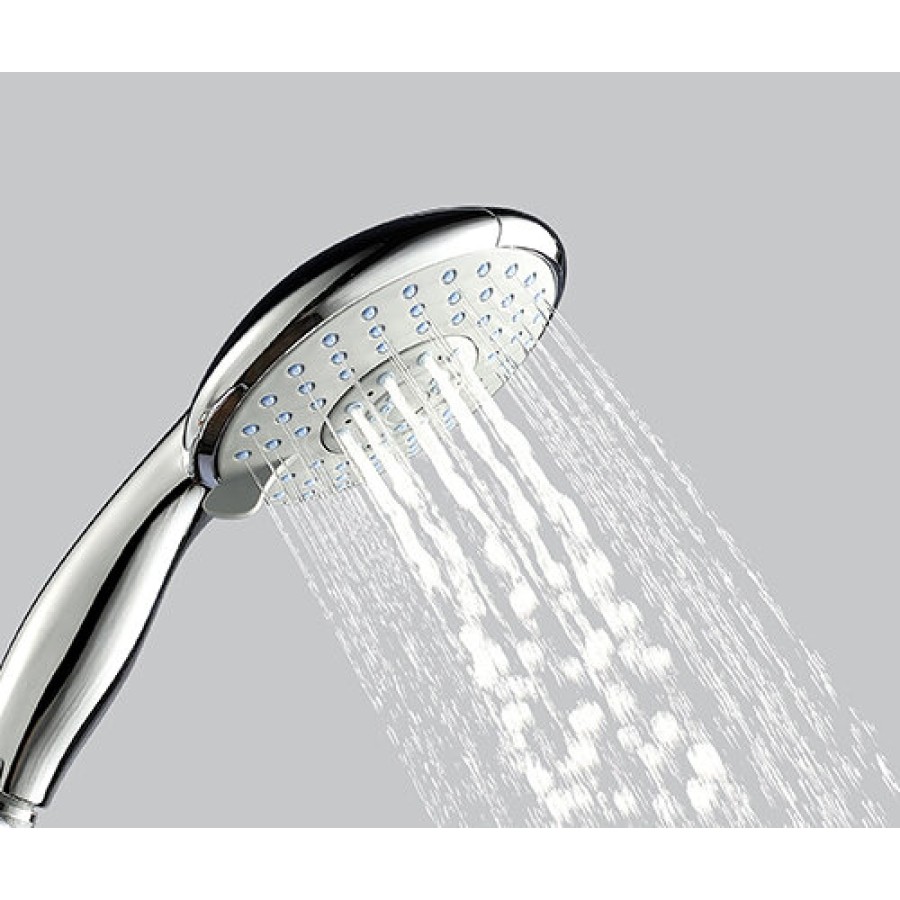 Душевая лейка WasserKRAFT A003, 5-функциональная, хром