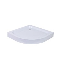 Поддон Agger A01-090TCR/T, 90 x 90 см, с сифоном