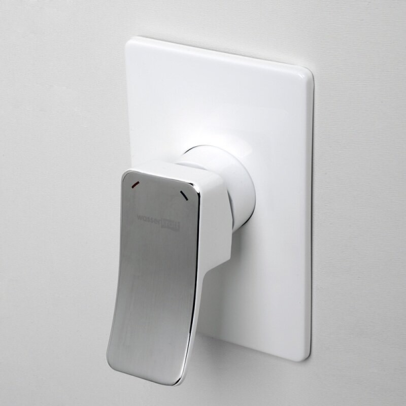 Гигиенический душ WasserKRAFT A010656WHITE, со смесителем, белый/хром