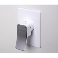 Гигиенический душ WasserKRAFT, A010657WHITE, со смесителем, белый/хром