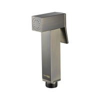 Гигиенический душ WasserKRAFT, A01652, со смесителем, светлая бронза