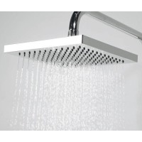 Душевой гарнитур WasserKRAFT A017 с верхним душем 20 см, хром