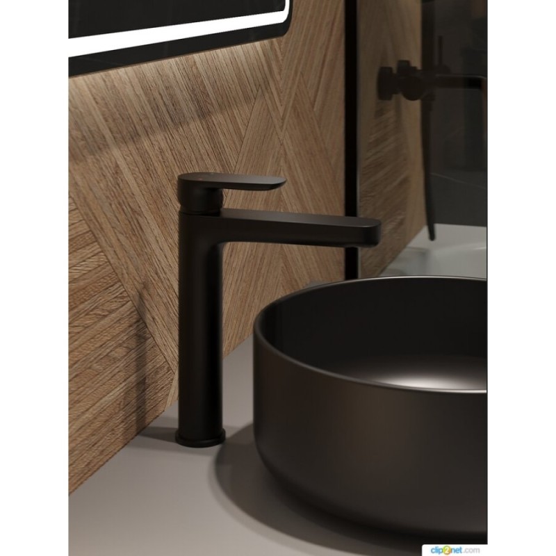 Смеситель Agger Gorgeous A0212144 для раковины, черный матовый