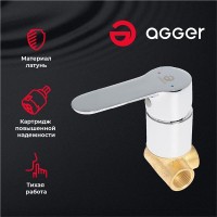 Смеситель Agger Gorgeous A0240000 для душа, хром