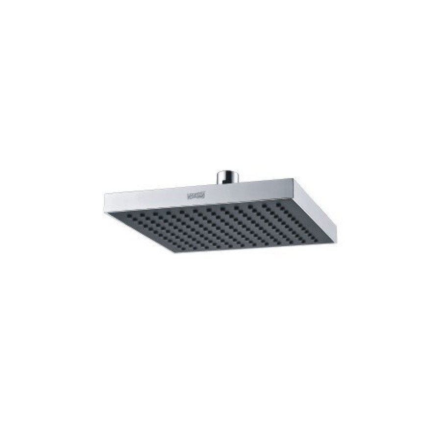 Верхний душ WasserKRAFT А028, 200*200 мм, 1 режим струи, без держателя, хром
