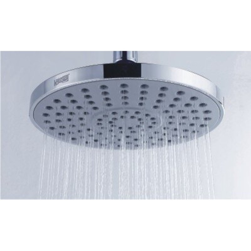Верхний душ WasserKRAFT А029, 20 см, 1 режим струи, без держателя, хром