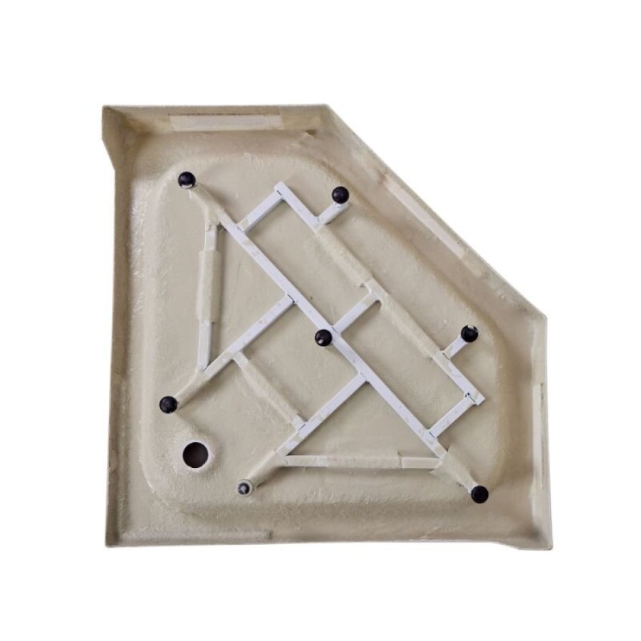 Поддон Agger A03-090TCR/T, 90 x 90 см, с сифоном