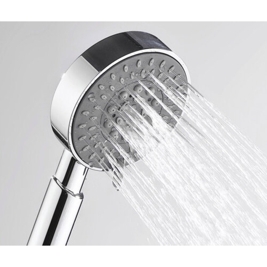 Душевая лейка WasserKRAFT A036, 3-функциональная, хром
