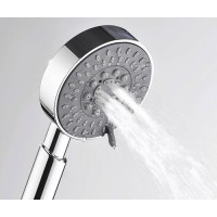 Душевая лейка WasserKRAFT A036, 3-функциональная, хром