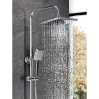 Душевая система Agger Brilliant A0394400 с поворотным изливом, хром