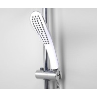 Душевая стойка WasserKRAFT А045 с верхним душем 24.6 х 19 см, хром