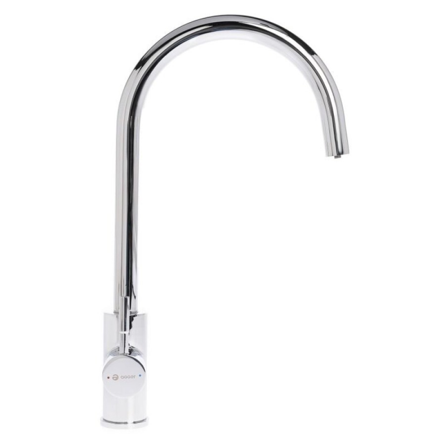 Смеситель для кухни Agger Zest A0700700, с возможностью подачи фильтрованной воды, хром