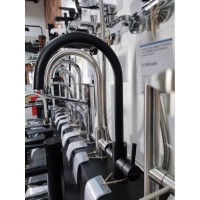Смеситель для кухни Agger Zest A0700744, с возможностью подачи фильтрованной воды, чёрный матовый