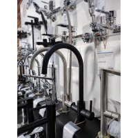 Смеситель для кухни Agger Zest A0700744, с возможностью подачи фильтрованной воды, чёрный матовый