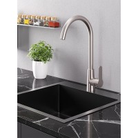 Смеситель для кухни Agger Splendid, никель матовый, A0900133
