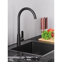 Смеситель для кухни Agger Splendid A0900144, чёрный матовый