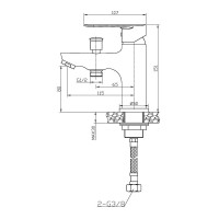 Смеситель Agger Splendid на борт ванны, хром, A0902500