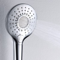 Душевая лейка WasserKRAFT A101 3-функциональная, хром