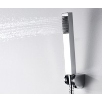 Душевая лейка WasserKRAFT A106 1-функциональная, хром