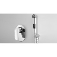 Гигиенический душ WasserKRAFT, А11056, со смесителем, хром