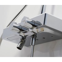 Душевая система WasserKRAFT A11301 с термостатическим смесителем, хром