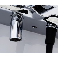 Душевая система WasserKRAFT A11401 с термостатическим смесителем, черный