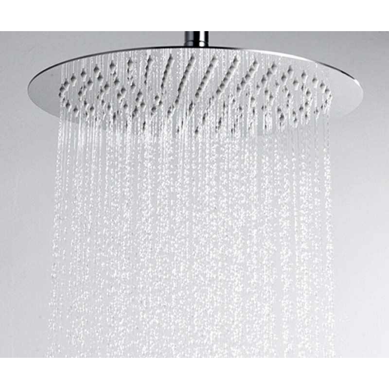 Верхний душ WasserKRAFT A116, D300 мм, 1 режим струи, без держателя, хром