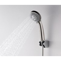 Душевая лейка WasserKRAFT A120 3-функциональная, матовый хром
