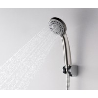 Душевая лейка WasserKRAFT A120 3-функциональная, матовый хром